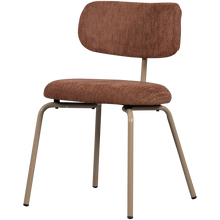 Cargar imagen en el visor de la galería, TRAVIS DINING CHAIR BROWN