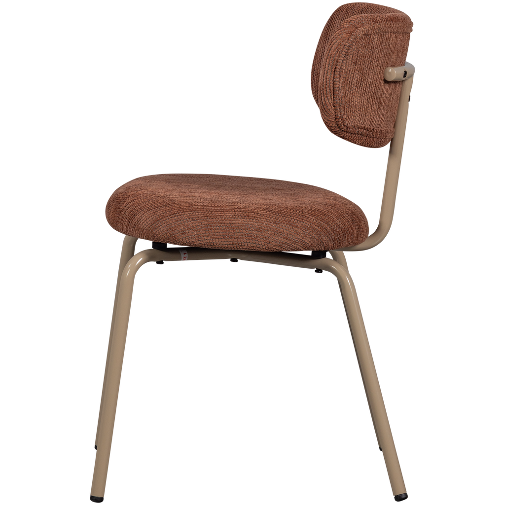 TRAVIS DINING CHAIR BROWN