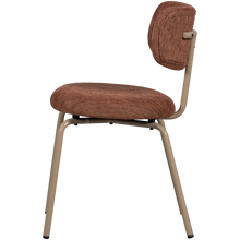 Cargar imagen en el visor de la galería, TRAVIS DINING CHAIR BROWN