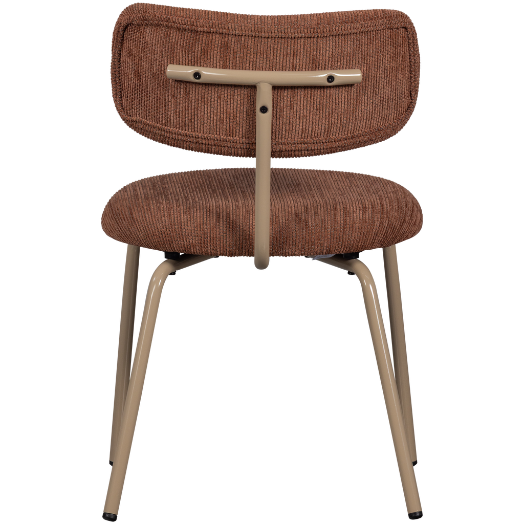 TRAVIS DINING CHAIR BROWN