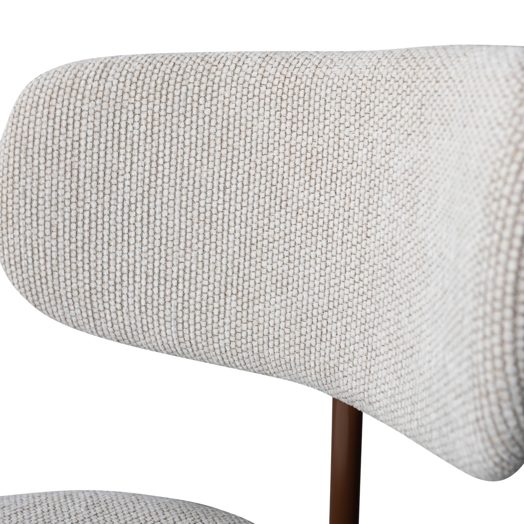 TRAVIS DINING CHAIR OFF WHITE