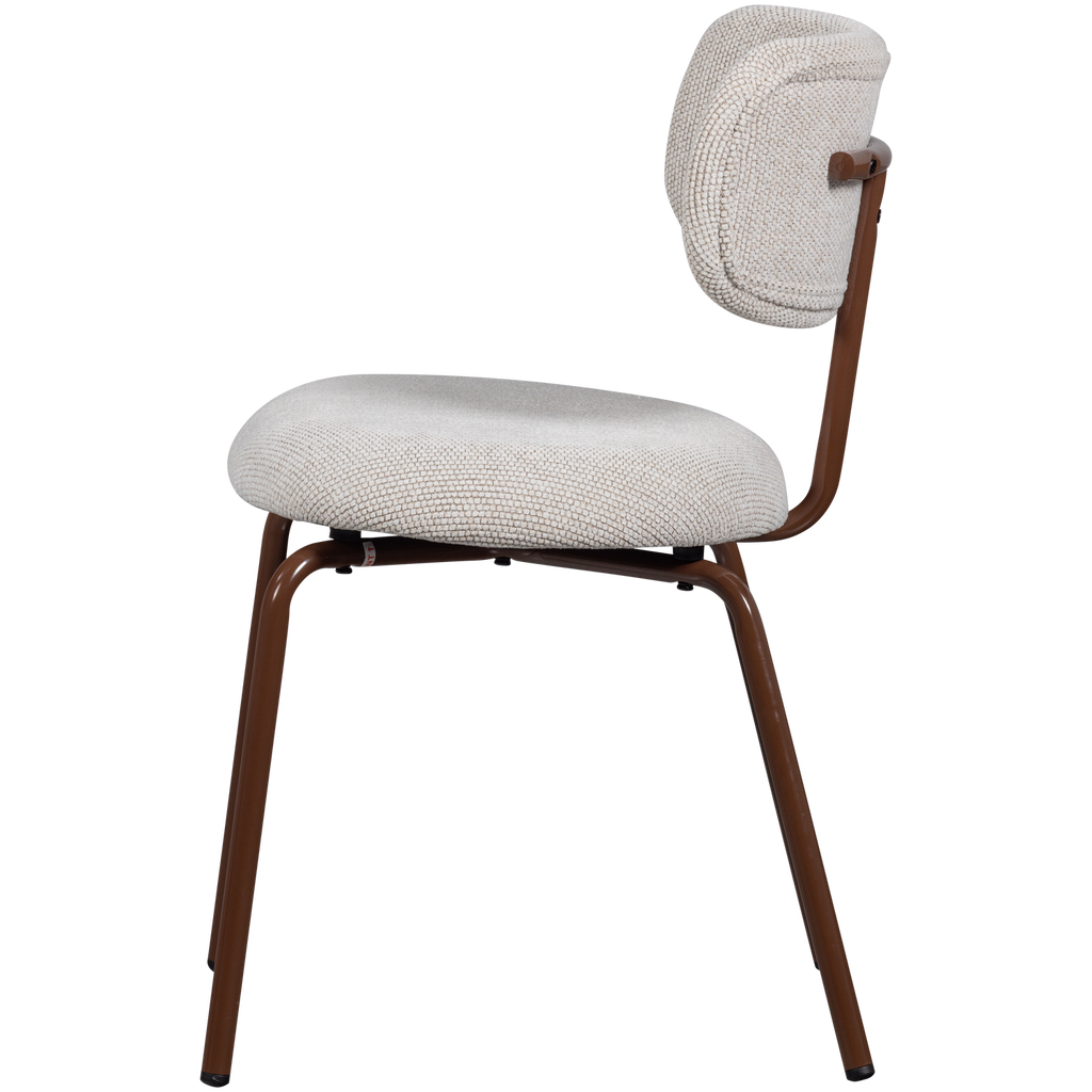 TRAVIS DINING CHAIR OFF WHITE