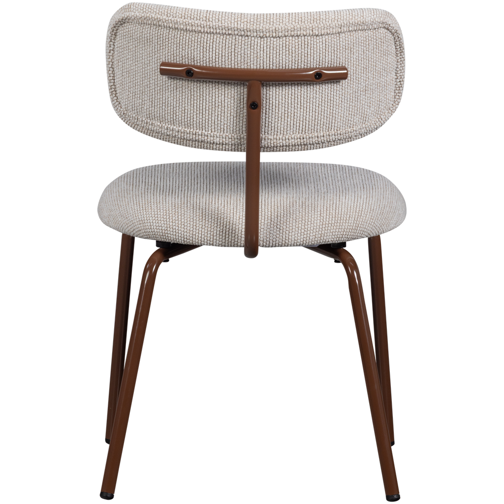 TRAVIS DINING CHAIR OFF WHITE