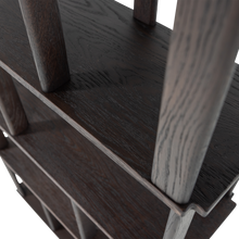 Laden Sie das Bild in den Galerie-Viewer, RISS BOOKSHELF OAK MYSTIQUE BROWN 186x90CM