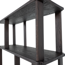 Laden Sie das Bild in den Galerie-Viewer, RISS BOOKSHELF OAK MYSTIQUE BROWN 186x90CM