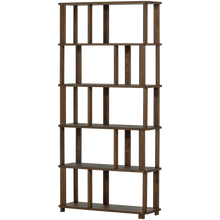 Laden Sie das Bild in den Galerie-Viewer, RISS BOOKSHELF OAK NATURAL 186x90CM