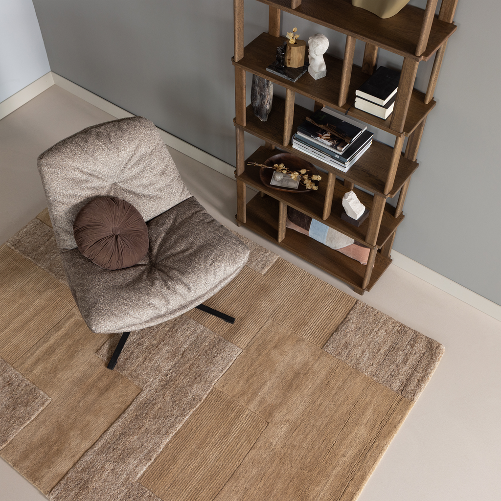 RISS BOOKSHELF OAK NATURAL 186x90CM