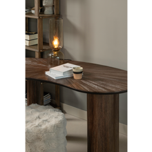 Carica l'immagine nel visualizzatore di Gallery, OLVEN POUF HIGH FLUFFY FABRIC NATURAL