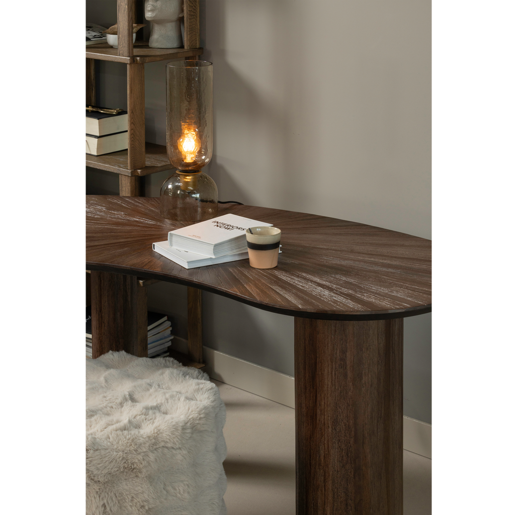 RISS BOOKSHELF OAK NATURAL 186x90CM