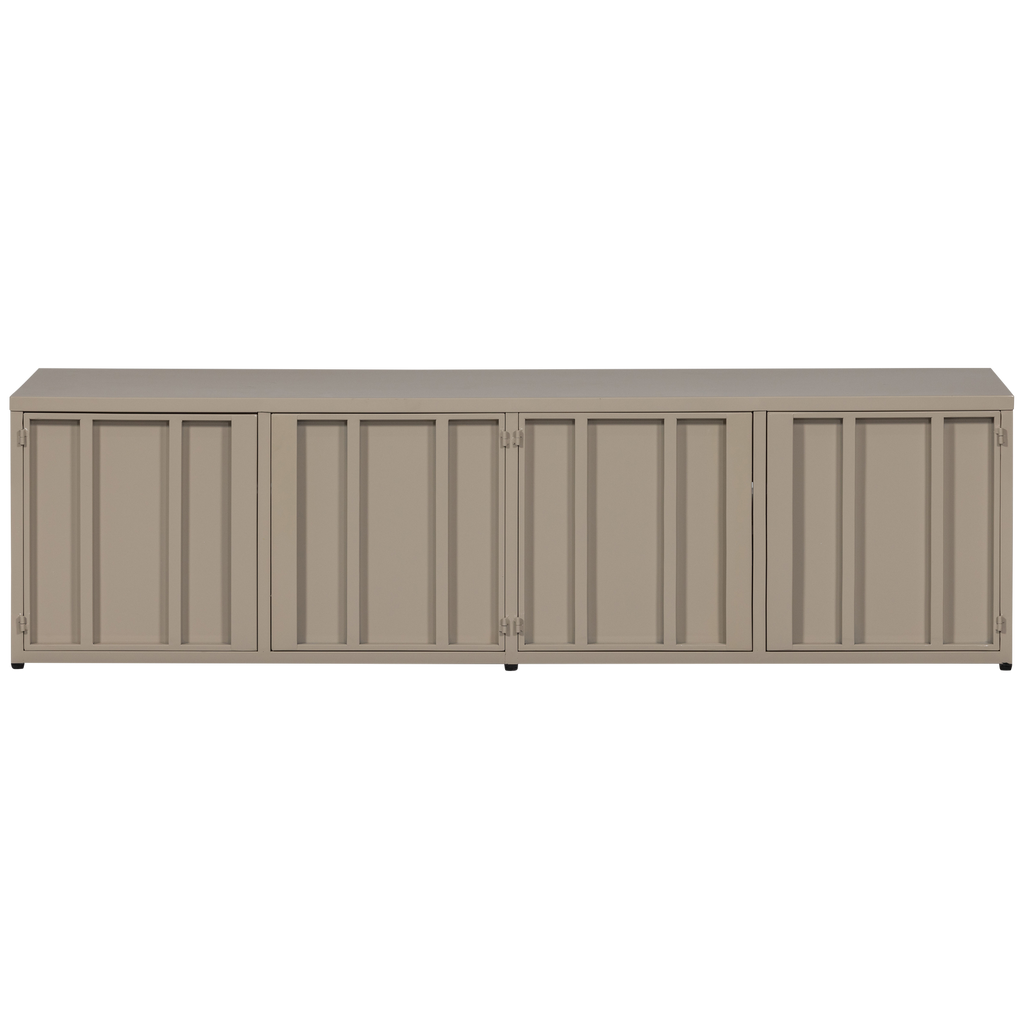 LEVEL TV STAND METAL SAND 44x160CM