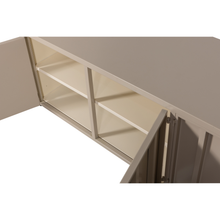 Laden Sie das Bild in den Galerie-Viewer, LEVEL TV STAND METAL SAND 44x160CM