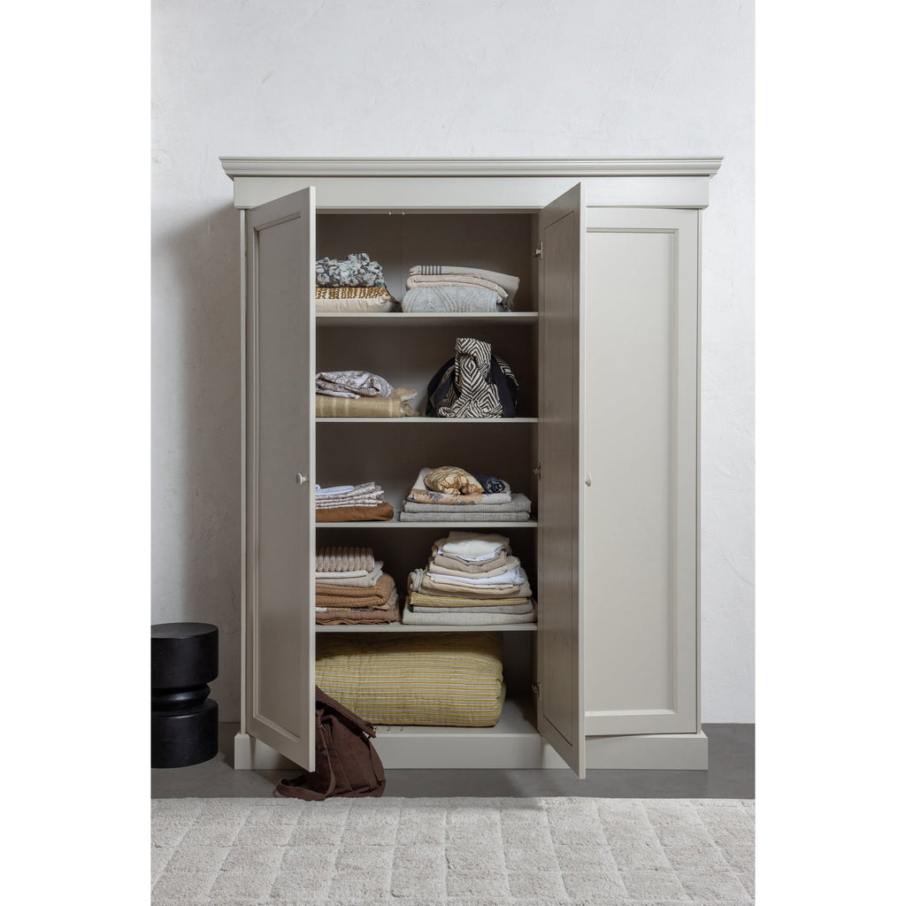 OLIVIA SHELF SET FOR WARDROBE PINE DUST [fsc]