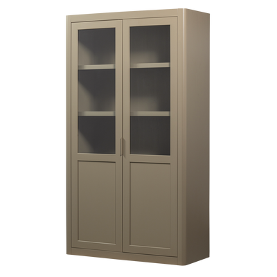 GUNNAR SHOWCABINET PINE MUD [fsc]