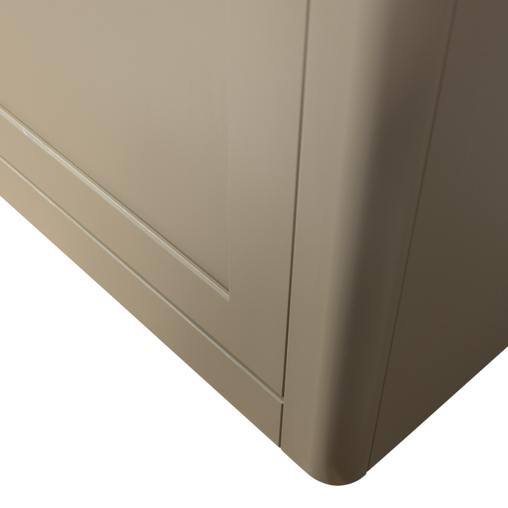 GUNNAR SHOWCABINET PINE MUD [fsc]