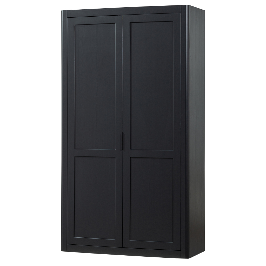 GUNNAR STORAGE CABINET PINE MATT BLACK [fsc]