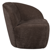 Laden Sie das Bild in den Galerie-Viewer, MOJO 2-SEATER BENCH RIGHT RIB FABRIC BROWN