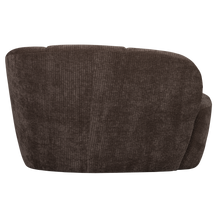 Laden Sie das Bild in den Galerie-Viewer, MOJO 2-SEATER BENCH RIGHT RIB FABRIC BROWN