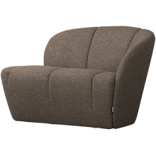 Laden Sie das Bild in den Galerie-Viewer, MOJO 2-SEATER BENCH RIGHT BOUCLE BROWN MELANGE