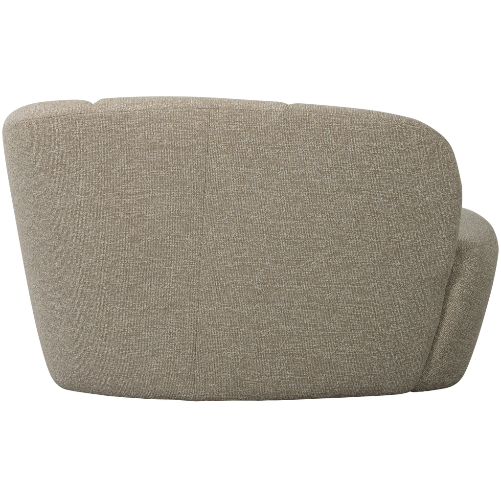 MOJO 2-SEATER BENCH RIGHT BOUCLE BEIGE MELANGE