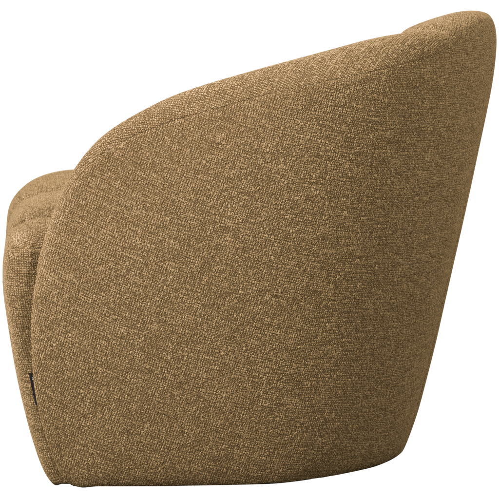 MOJO 2-SEATER BENCH RIGHT BOUCLE YELLOW/BROWN MELANGE