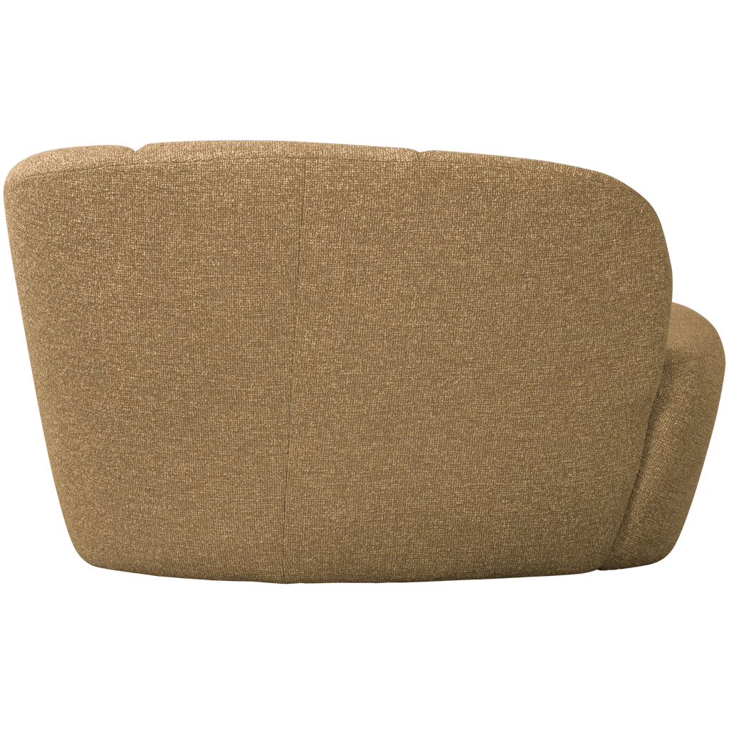MOJO 2-SEATER BENCH RIGHT BOUCLE YELLOW/BROWN MELANGE