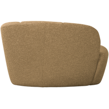 Laden Sie das Bild in den Galerie-Viewer, MOJO 2-SEATER BENCH RIGHT BOUCLE YELLOW/BROWN MELANGE