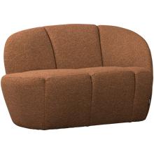 Carica l'immagine nel visualizzatore di Gallery, MOJO 2-SEATER BENCH RIGHT BOUCLE RUST BROWN MELANGE