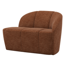 Laden Sie das Bild in den Galerie-Viewer, MOJO 2-SEATER BENCH RIGHT WOOLLY RUST BROWN