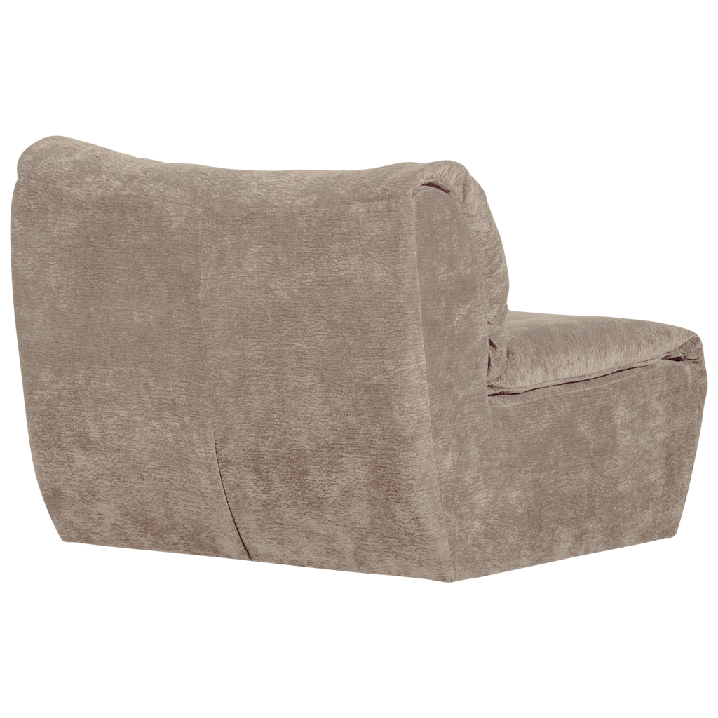BAGGY 1-SEATER ELEMENT 3D CHENILLE SAND