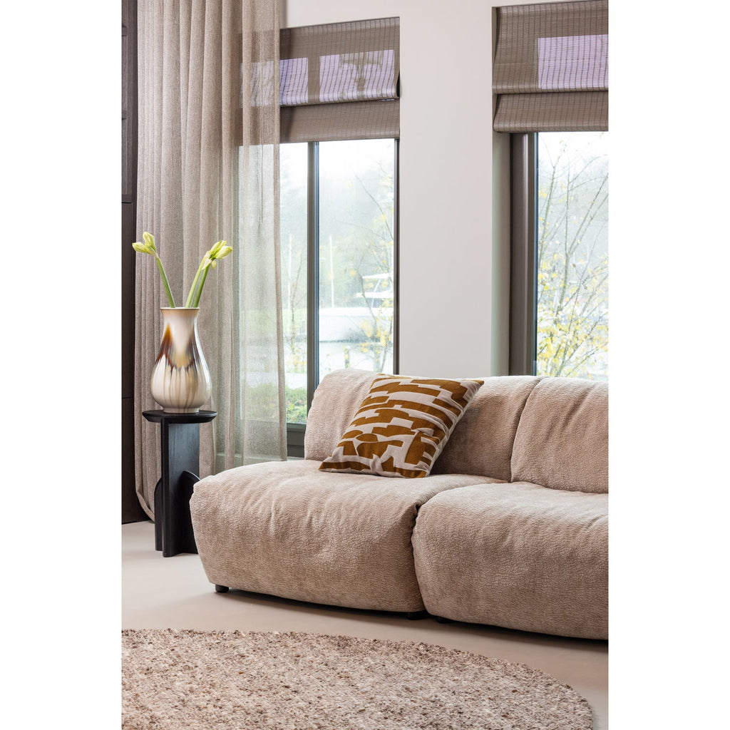 BAGGY 1-SEATER ELEMENT 3D CHENILLE SAND