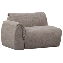 Load image into Gallery viewer, BAGGY 1-SEATER ELEMENT WITH ARM LEFT BROWN MELANGE