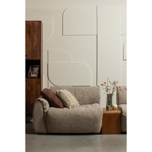 Load image into Gallery viewer, BAGGY 1-SEATER ELEMENT WITH ARM LEFT BROWN MELANGE