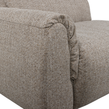 Load image into Gallery viewer, BAGGY 1-SEATER ELEMENT WITH ARM LEFT BROWN MELANGE