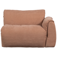 Load image into Gallery viewer, BAGGY 1-SEATER ELEMENT WITH ARM RIGHT WOVEN CHENILLE PINK