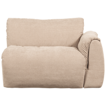 Load image into Gallery viewer, BAGGY 1-SEATER ELEMENT WITH ARM RIGHT WOVEN CHENILLE SAND