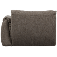 Carica l'immagine nel visualizzatore di Gallery, BAGGY 1-SEATER ELEMENT WITH ARM RIGHT WARM GREY MELANGE