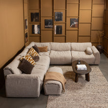 Load image into Gallery viewer, ROUNDLY COFFEE TABLE MANGO WOOD DARK BROWN