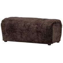 Laden Sie das Bild in den Galerie-Viewer, BAGGY HOCKER 3D CHENILLE DARK BROWN