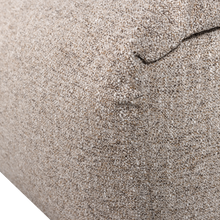 Cargar imagen en el visor de la galería, BAGGY HOCKER WOVEN FABRIC NATURAL MELANGE