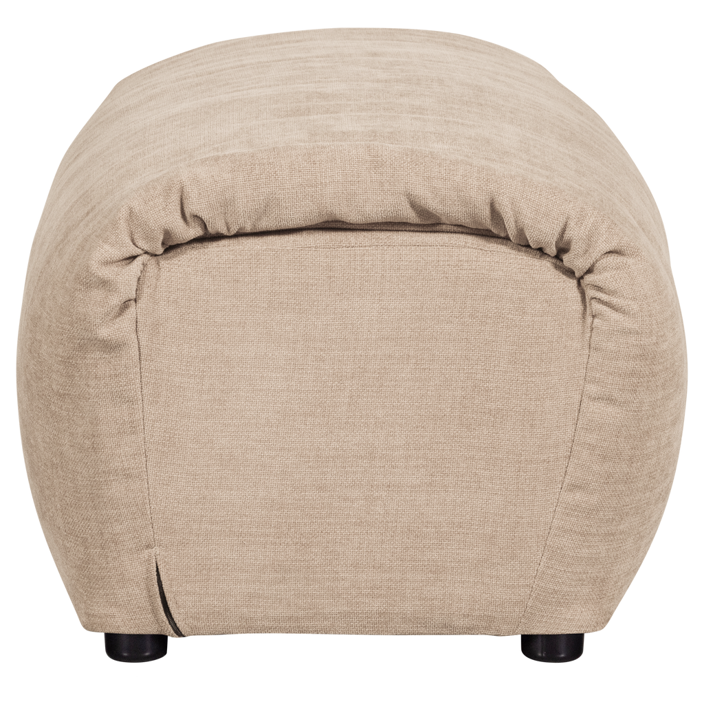 BAGGY HOCKER WOVEN CHENILLE SAND
