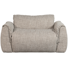 Load image into Gallery viewer, BAGGY LOVESEAT WOVEN FABRIC NATURAL MELANGE