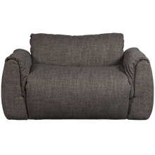 Carica l'immagine nel visualizzatore di Gallery, BAGGY LOVESEAT WOVEN FABRIC WARM GREY MELANGE