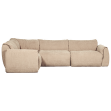 Load image into Gallery viewer, BAGGY CORNER SOFA LEFT WOVEN CHENILLE SAND
