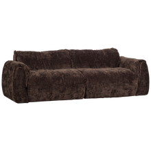 Laden Sie das Bild in den Galerie-Viewer, BAGGY 2-SEATER 3D CHENILLE DARK BROWN