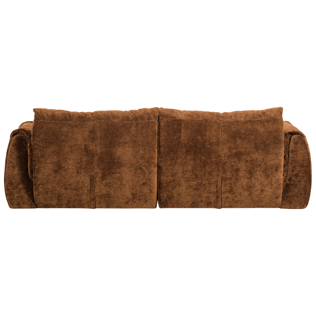 BAGGY 2-SEATER 3D CHENILLE MID BROWN