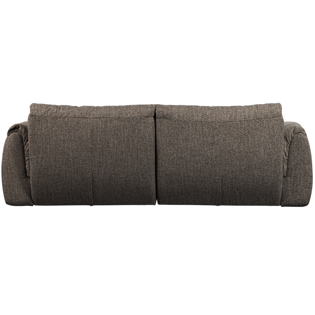 BAGGY 2-SEATER WOVEN FABRIC WARM GREY MELANGE