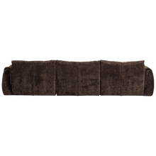 Laden Sie das Bild in den Galerie-Viewer, BAGGY 3-SEATER 3D CHENILLE DARK BROWN