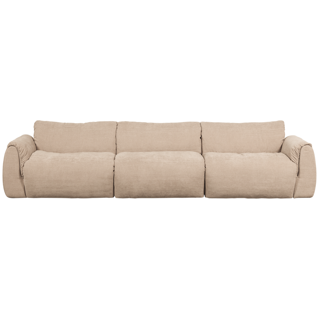 BAGGY 3-SEATER WOVEN CHENILLE SAND