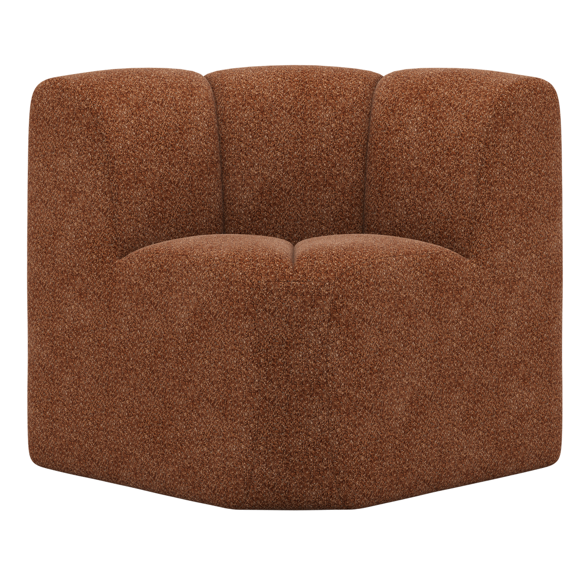 MOJO DINING BENCH CORNER WITH BACKREST WOOLLY RUST BROWN – BOIS BLANC HOME