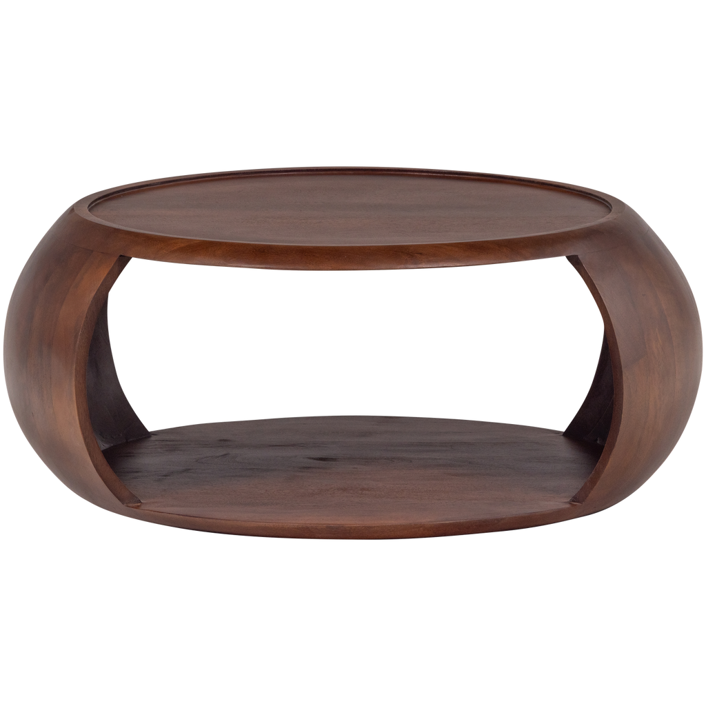 COLE COFFEE TABLE MANGO WOOD BROWN